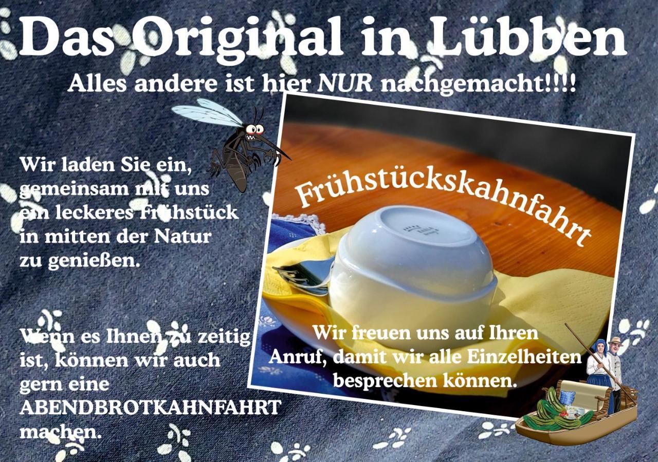 Ferienwohnung "Faehrmannsruh " Lubben Exterior photo