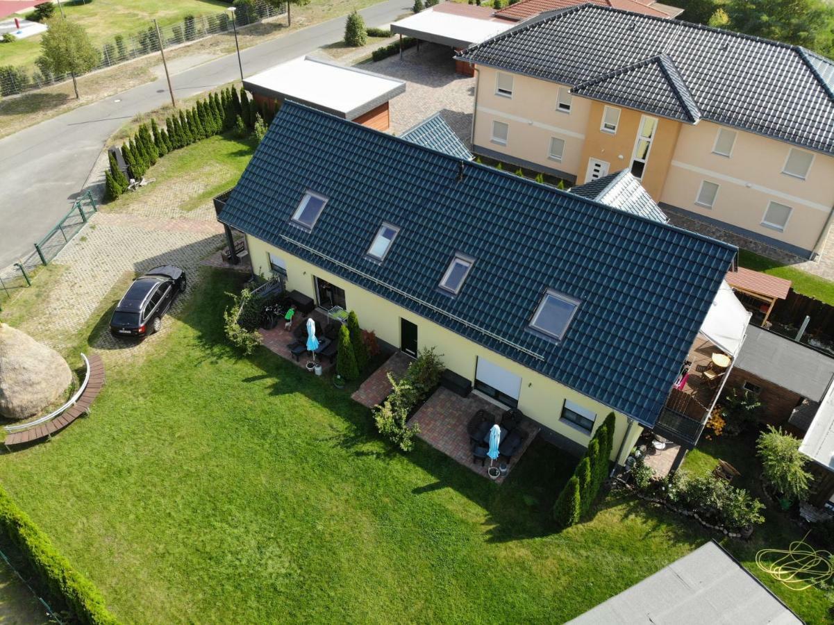 Ferienwohnung "Faehrmannsruh " Lubben Exterior photo